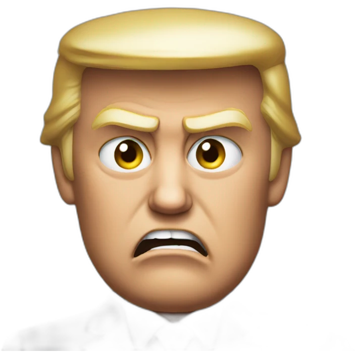 Angry trump emoji