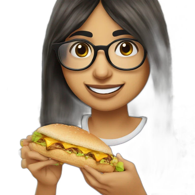 Mia Khalifa qui mange emoji