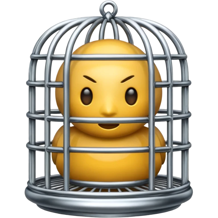 Castity cage bdsm style emoji