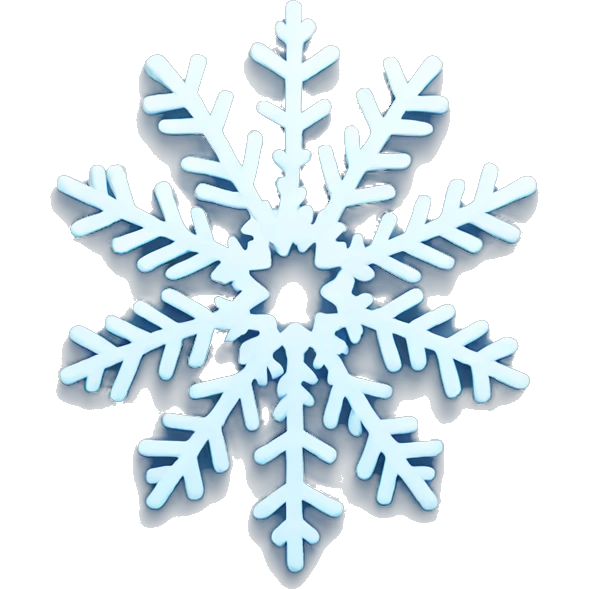 
snowflake emoji