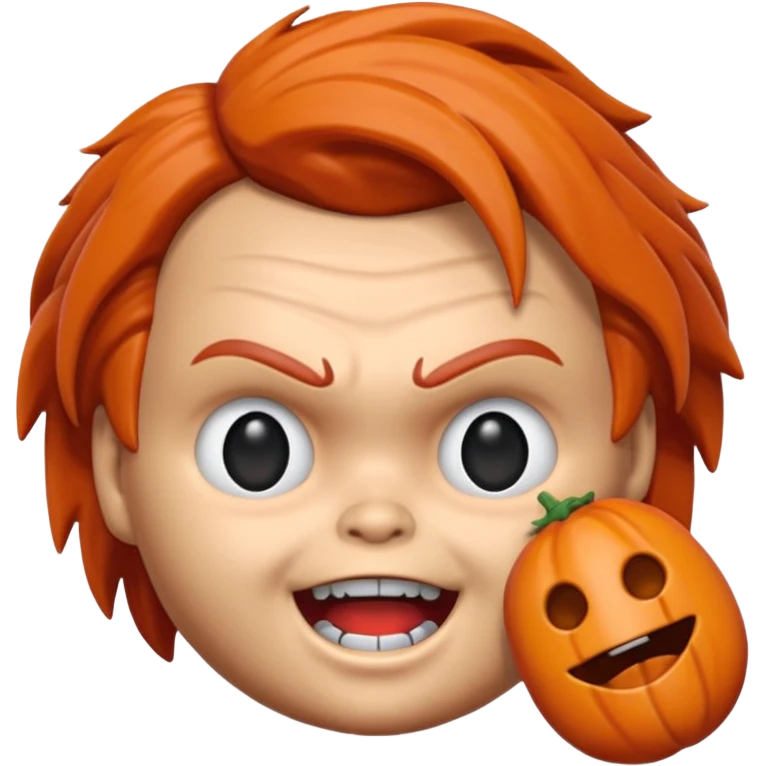 Un emojin de chuky emoji