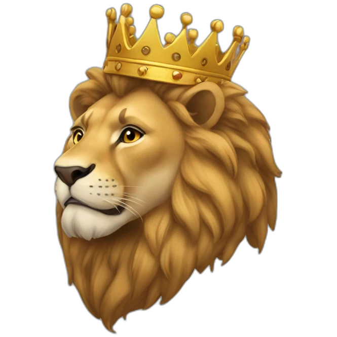 King of the lions emoji