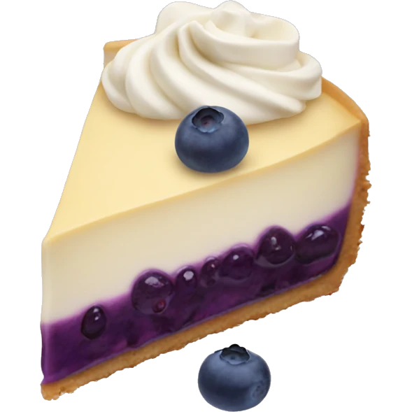 Blueberry Cheesecake  emoji