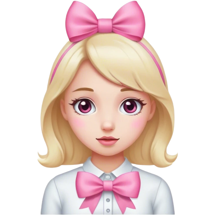 Girly girl emoji