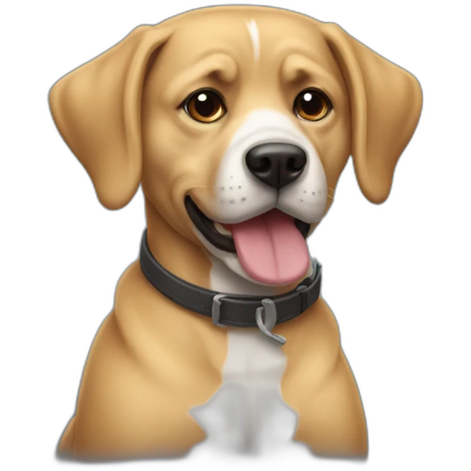 Perro loco emoji