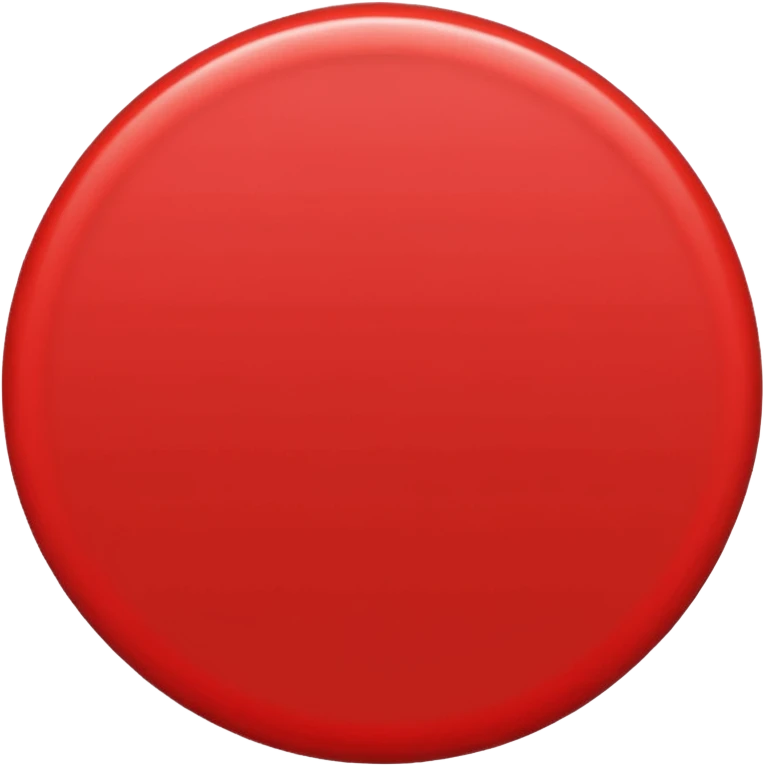 Red circle emoji