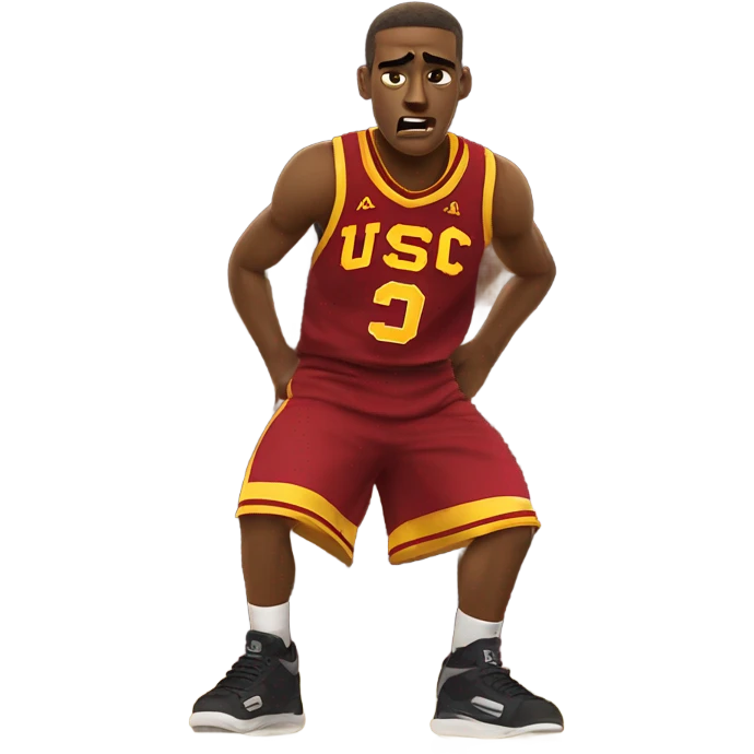 Bad USC men Basketball player emoji