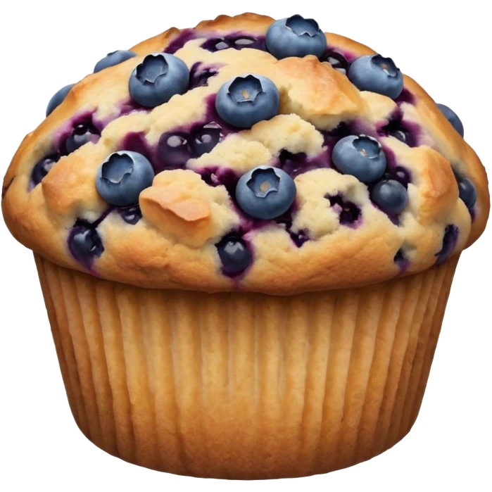 blueberry muffin emoji