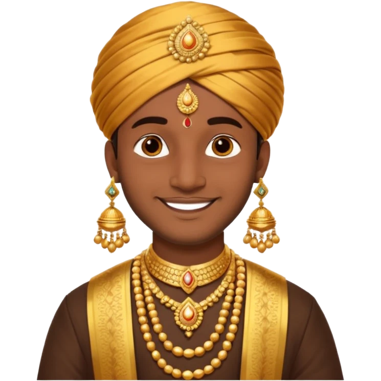SOth indian groom emoji