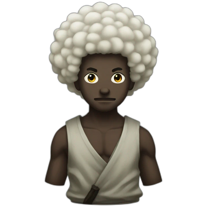 Afro samurai emoji emoji