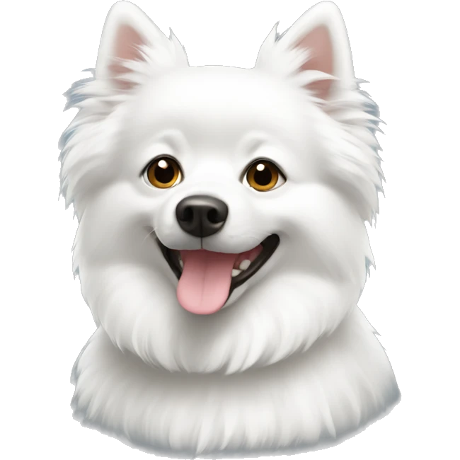 white spitz emoji