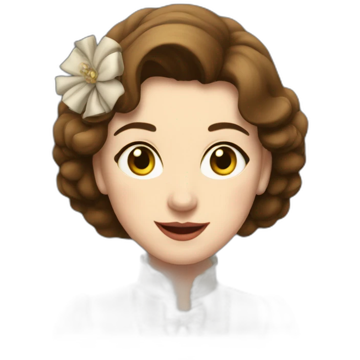 Clara Luciani, en costume de scène emoji