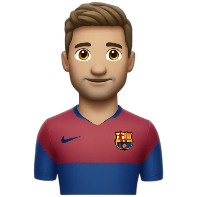 Maillot du fc Barcelone emoji