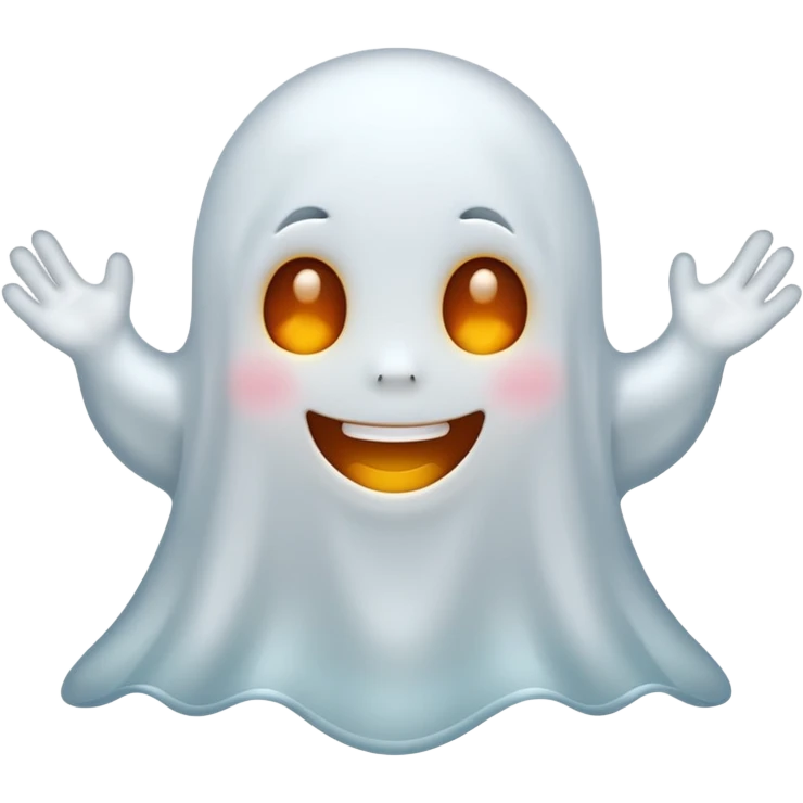 cute ghost emoji