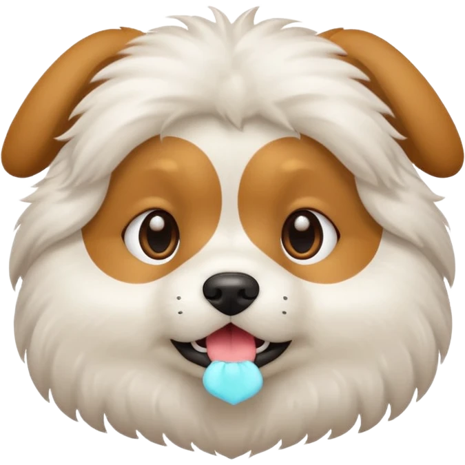 Aesthetic dog emoji