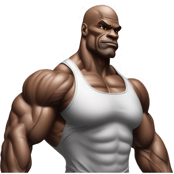 prime ronnie coleman most muscular pose emoji
