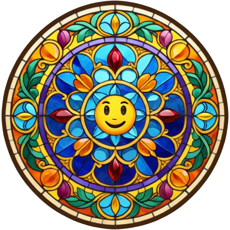 stained glass  emoji