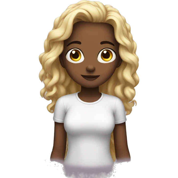 Heart eyes girl emoji