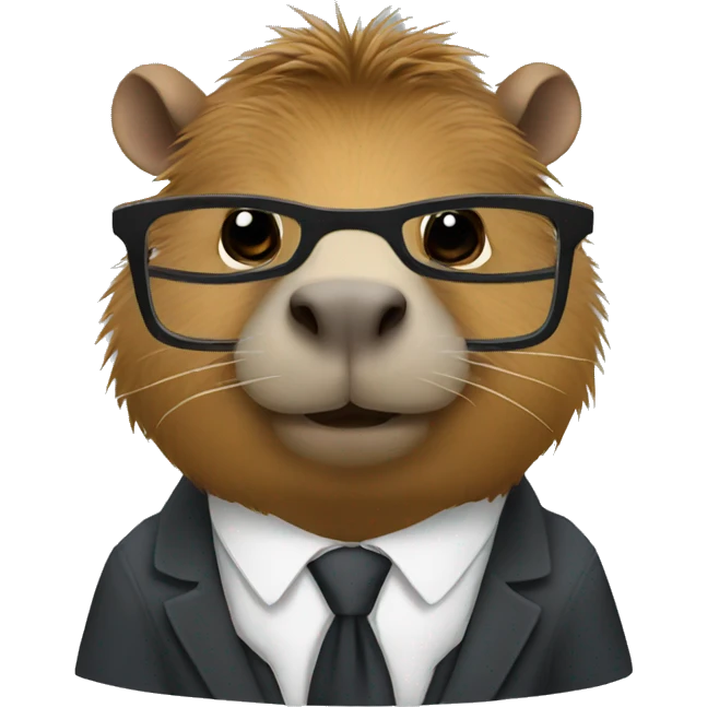 capybara lawyer emoji
