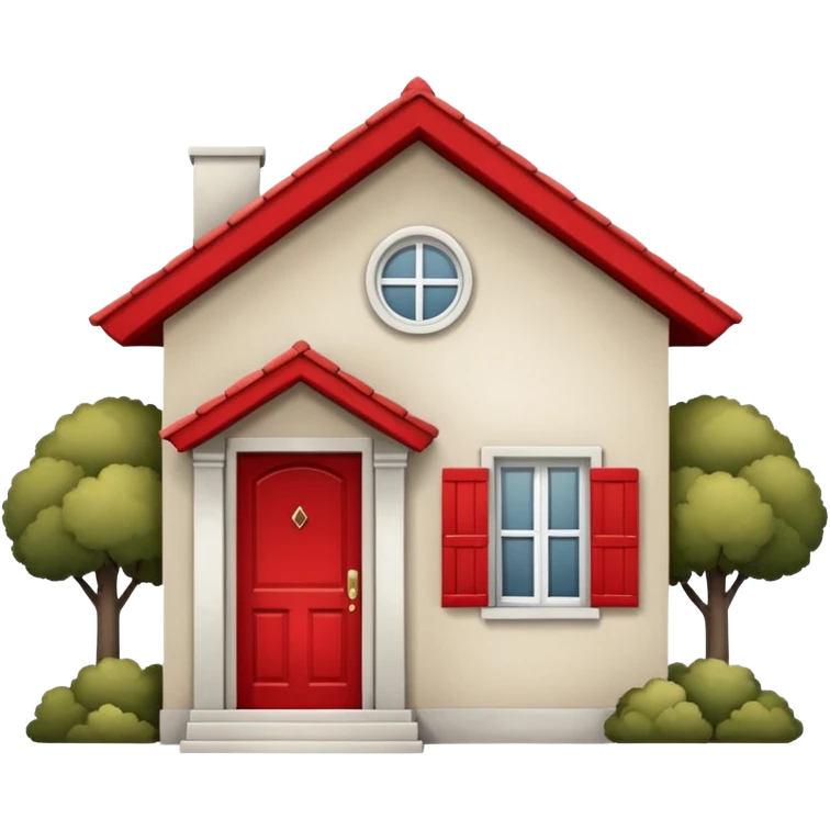 casa pequeña frontal emoji