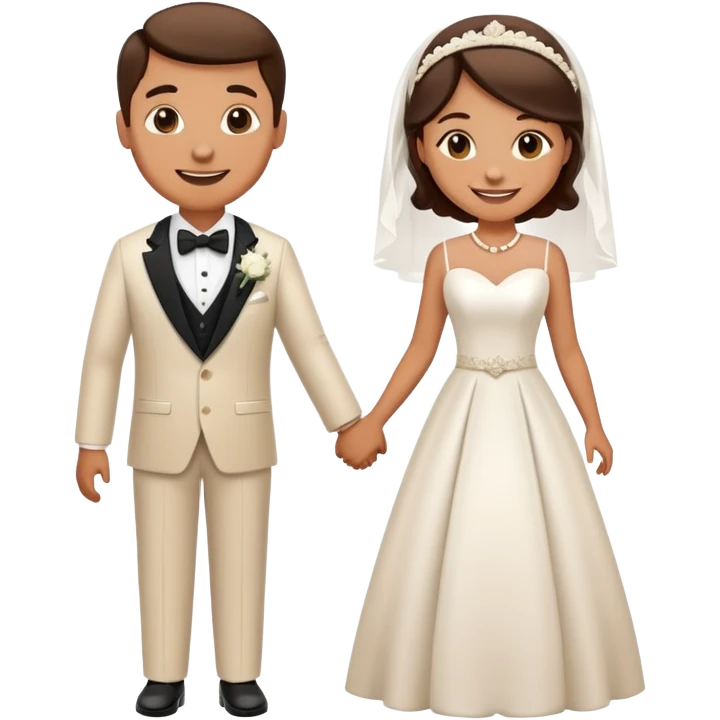Wedding couple emoji