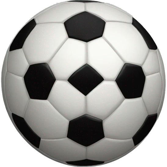 A soccer emoji  emoji