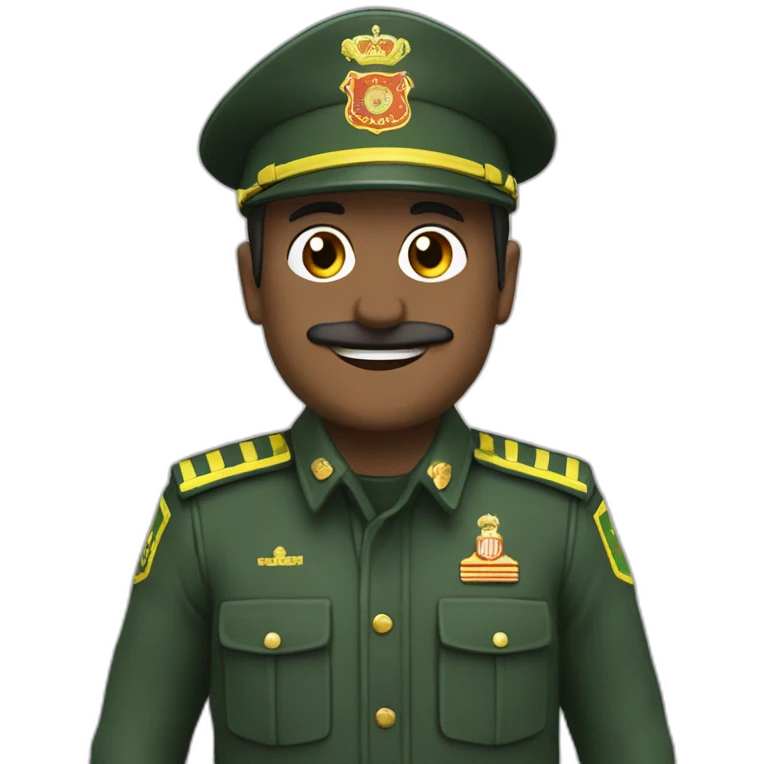 guardia civil gorro emoji