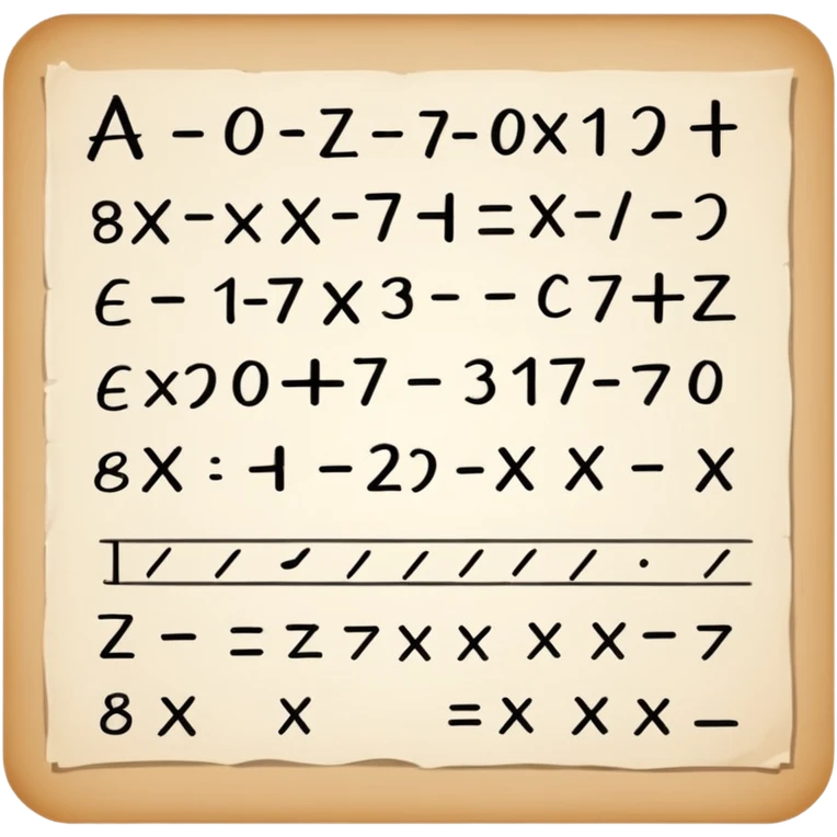 matematica emoji