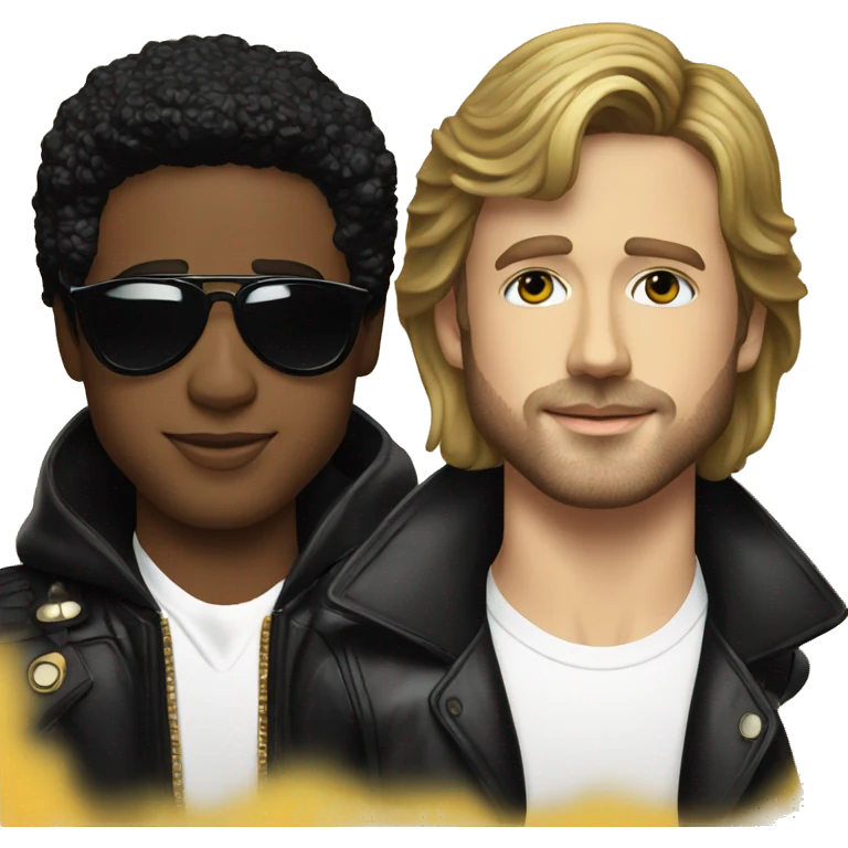 Ryan Gosling and Michael Jackson emoji