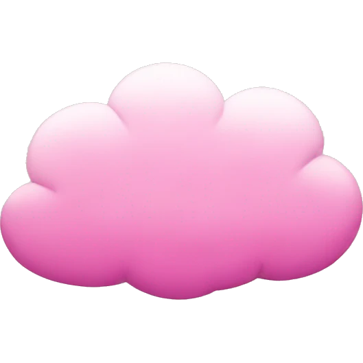 pink cloud emoji