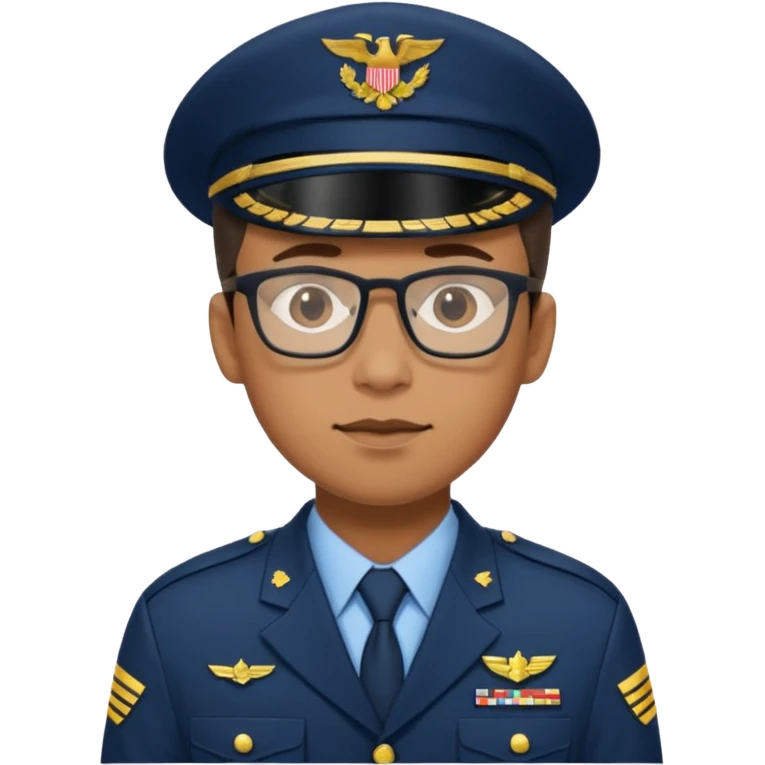 generate realistic military logistics department manager emoji