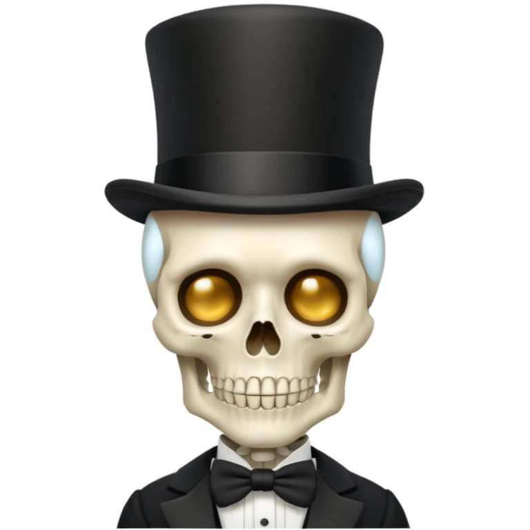 💀🤫🎩 emoji