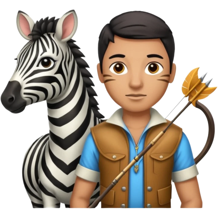 archer wild zebra emoji