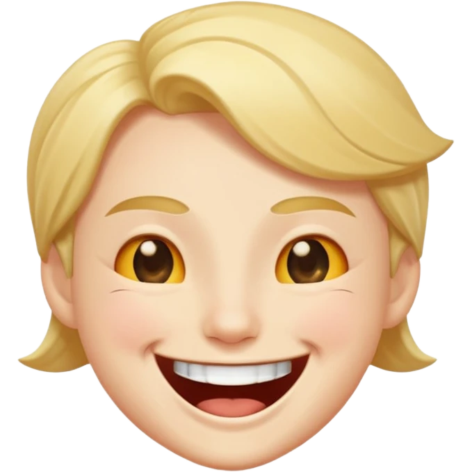 смеется с подмигиванием emoji