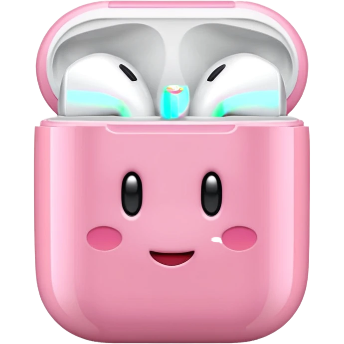 Kirby Airpods emoji