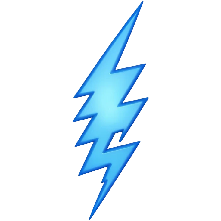 state surge emoji with a lightning bolt emoji