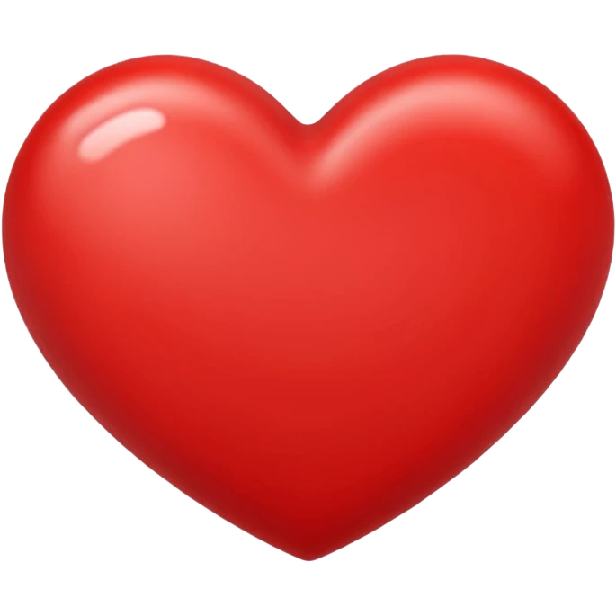 red heart emoji