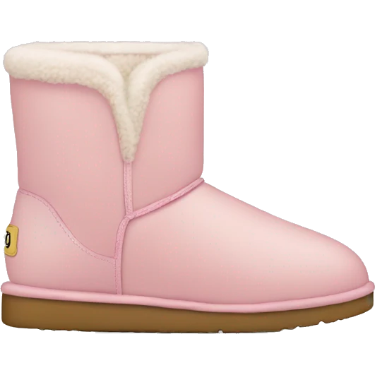 light pink uggs emoji