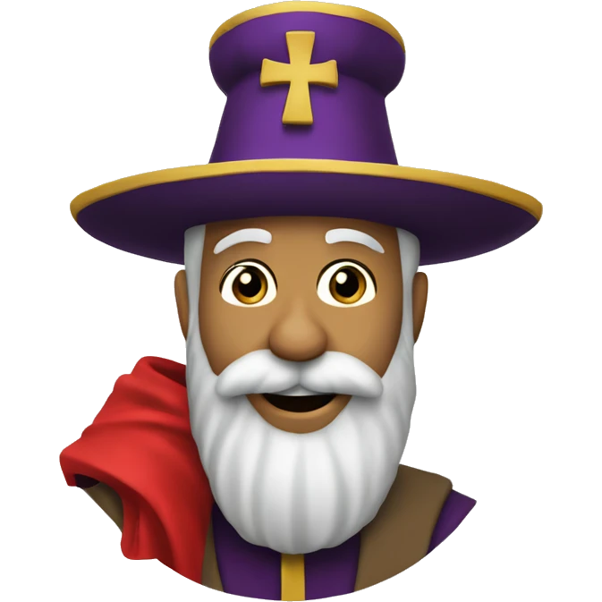 Sinterklaas with Piet emoji