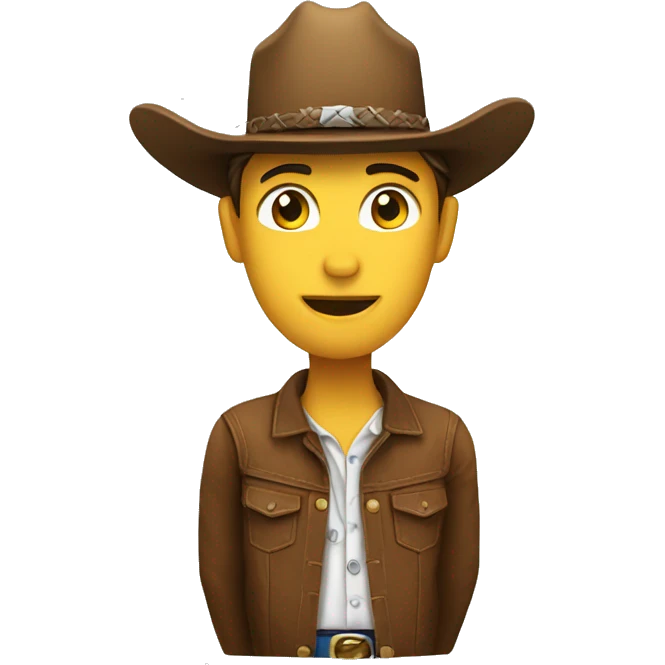 Person with cowboy hat emoji