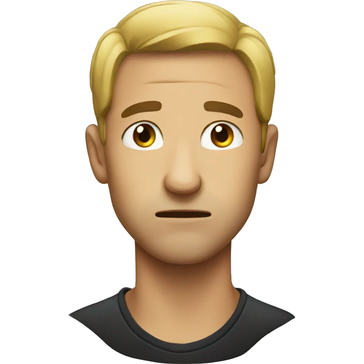 Loser face emoji  emoji