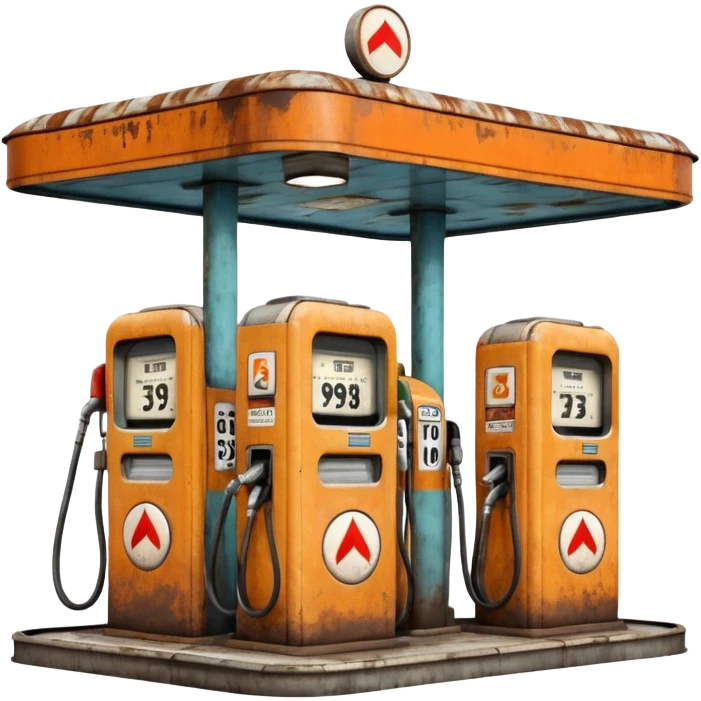 generate a realistic gas station emoji