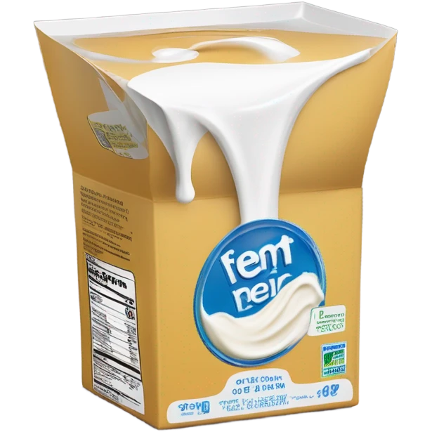 carton of cream emoji