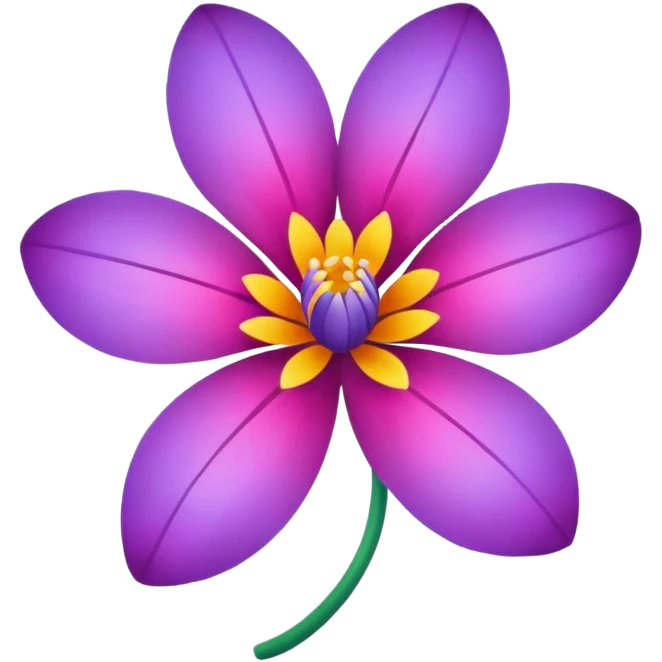 Цветок emoji