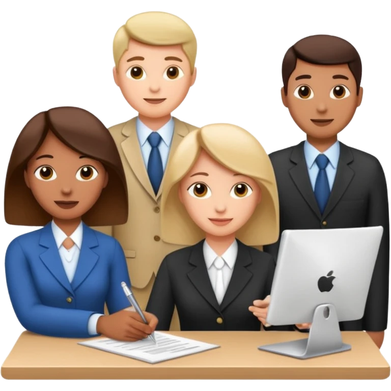 HR works: administrative, people, collaboration emoji