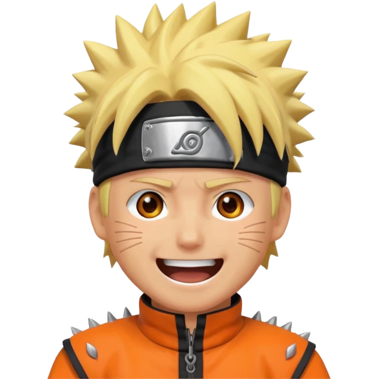 Naruto laughing  emoji
