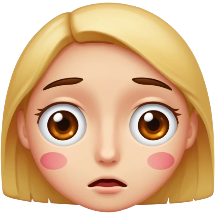 una faccina che si nasconde da quanto quella persona é imbarazzante  emoji