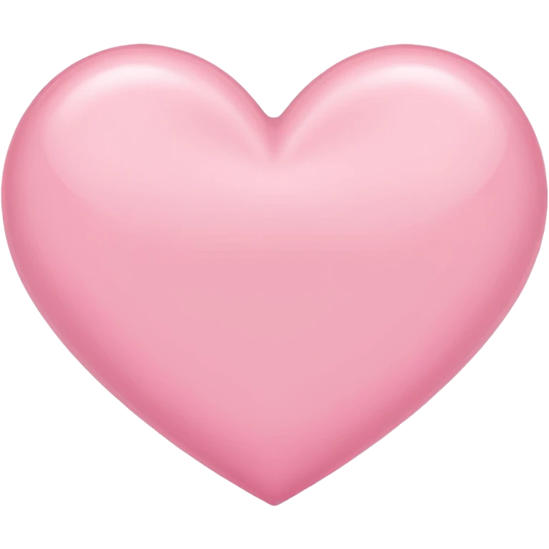 baby pink heart emoji