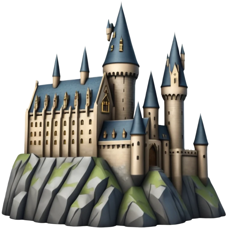 Hogwarts Castle emoji