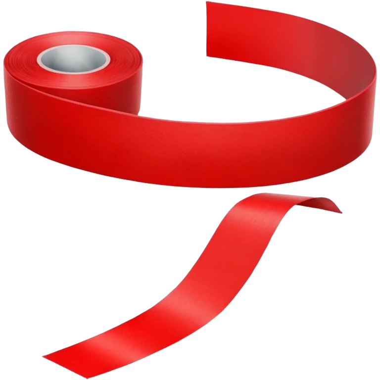 a race finish  with tape emoji